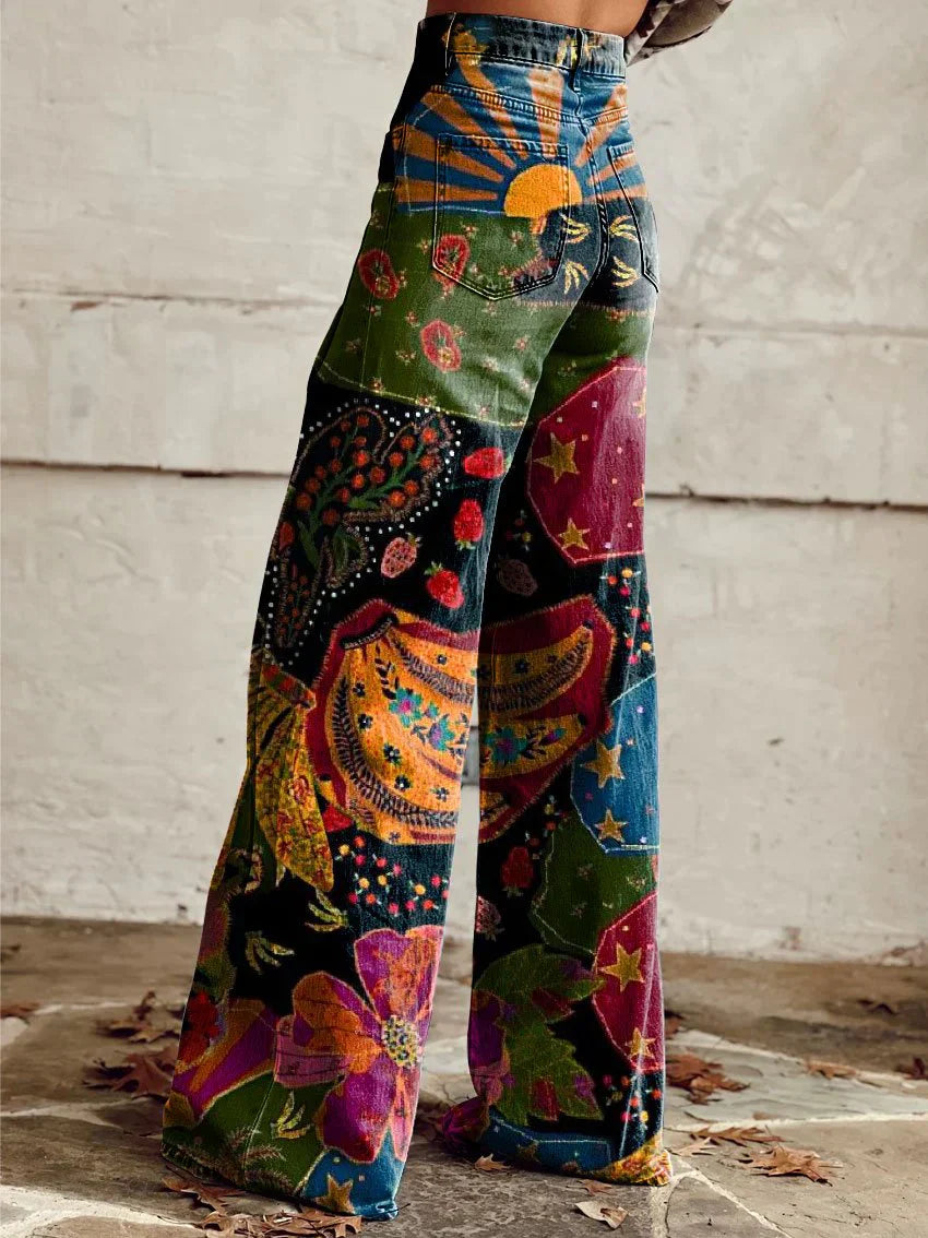 Therese | Boho Vintage Byxor
