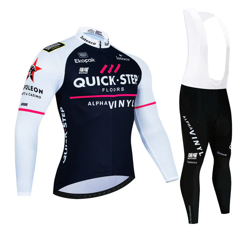 Quick Step - Långärmad Pro Cykelklädeskit