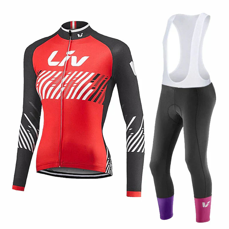 LIV V2 – PRO damernas vintercykelset med hängselbyxor
